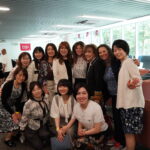 国際イベントでの集合写真